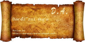 Darázsi Aura névjegykártya